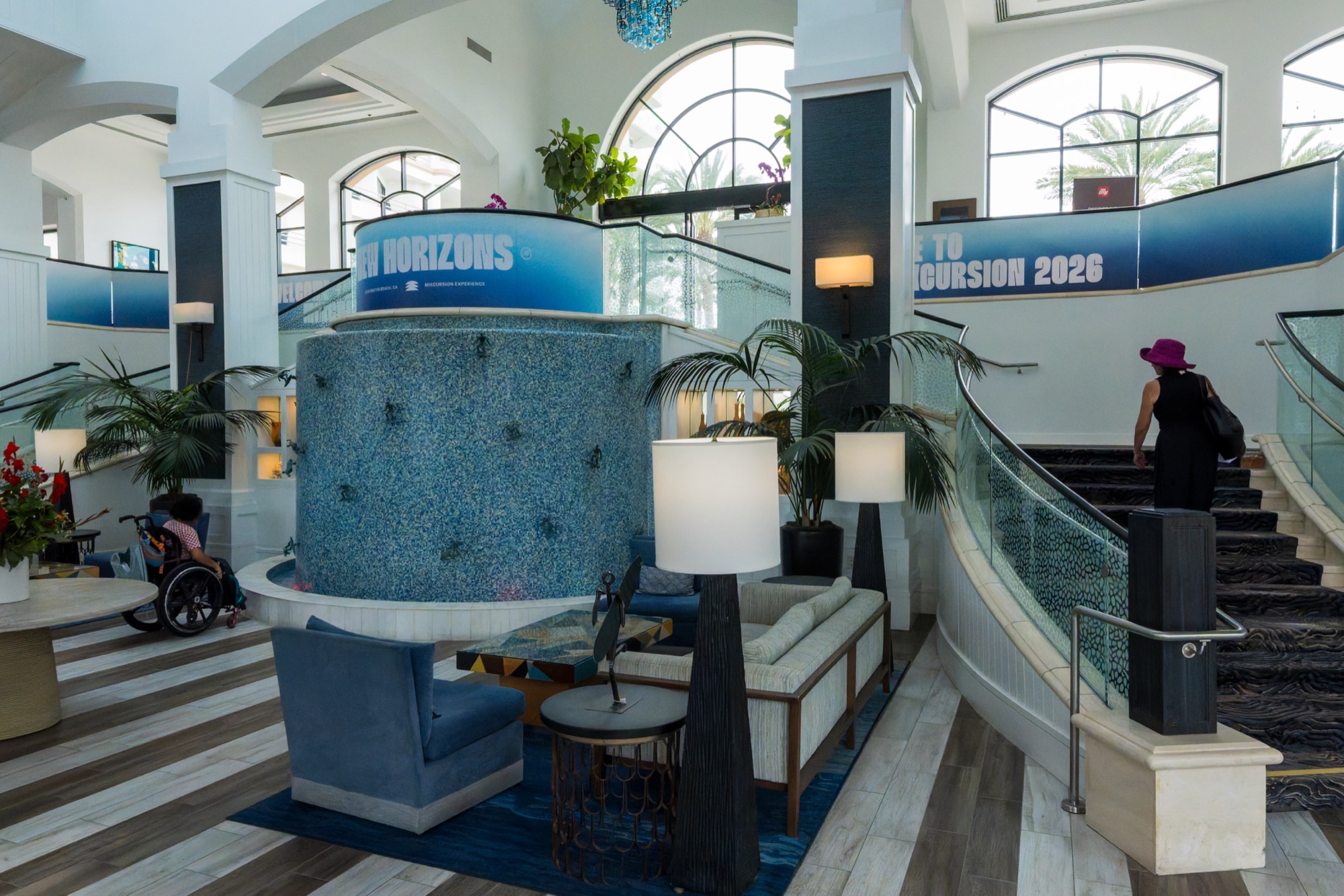 Mixcursion 2026 event graphics at Hilton Waterfront